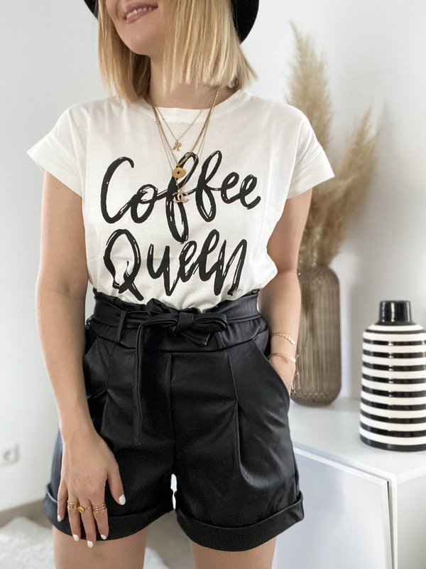 Statement T-Shirt COFFEE QUEEN