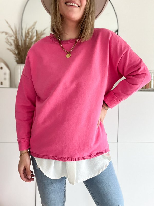 Classic Sweater, Pink