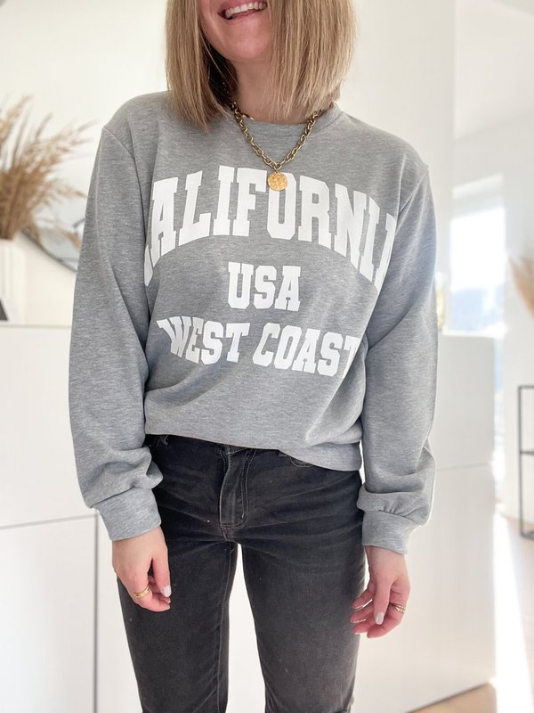 Sweater CALIFORNIA, Grau