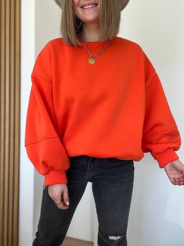 Sweater, Orange