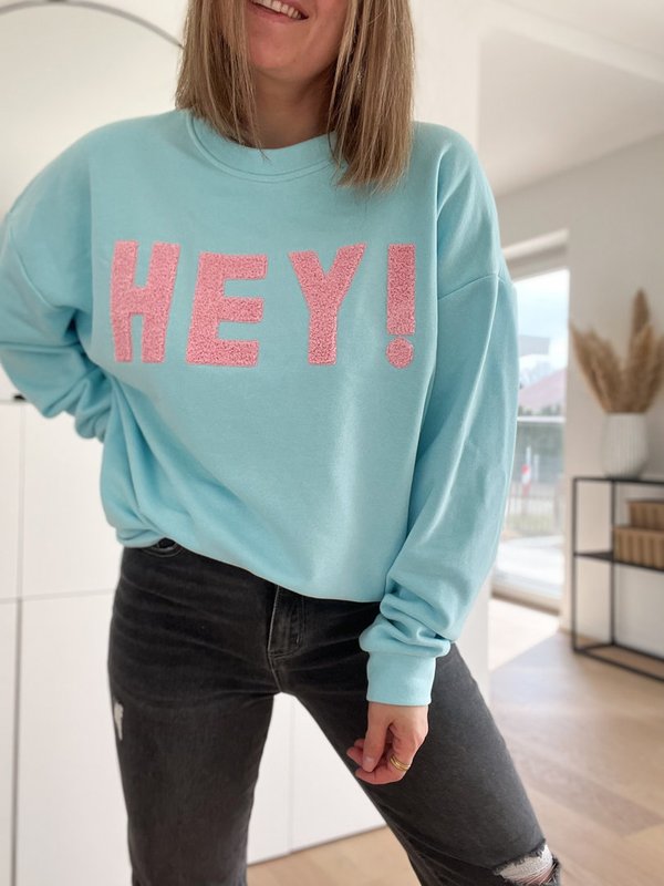 Sweater HEY, Blau